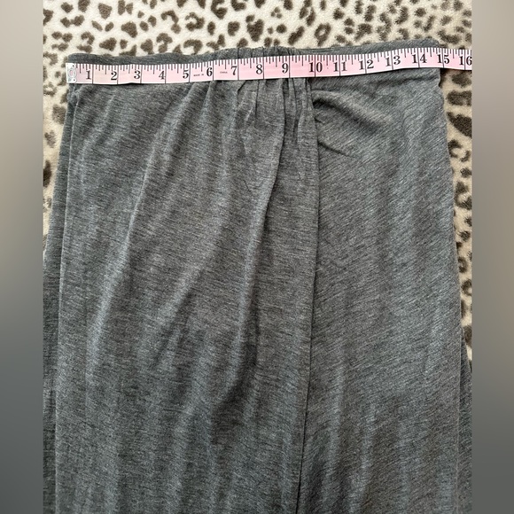 Express Faux Wrap Maxi Skirt in Gray Size Small - Picture 12 of 14